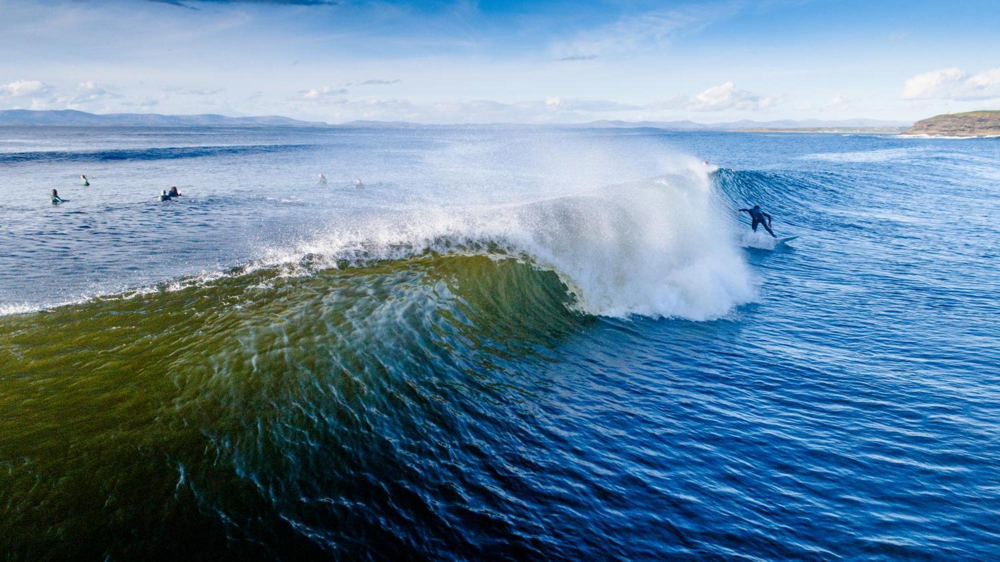 Peak View Apartment Main Beach Bundoran Bagian luar foto