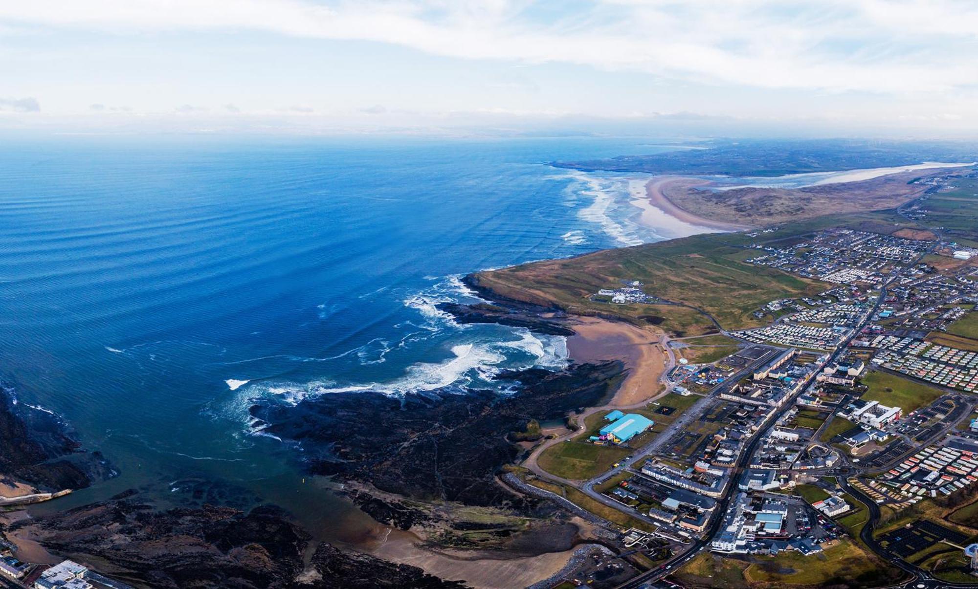 Peak View Apartment Main Beach Bundoran Bagian luar foto